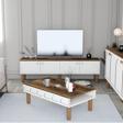 Variant Mobilya Bohem 2li Salon Takımı - Beyaz