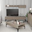 Variant Mobilya Lyon 2li Salon Takımı - Atlas - Siyah