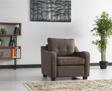 Meşe Home Plus Kılıflı Torba Yaylı Keten Kumaş Fonksiyonel Tekli Kanepe Koltuk Kahve 66x79 cm