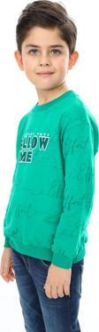 Toontoy Erkek Çocuk Baskılı Sweatshirt