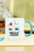 Hediyelen İhracat Müdürü Kupa Bardak Mavi