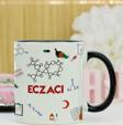 Hediyelen Eczacı Kupa Bardak Siyah