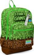 Coral High Kids Yeşil Kahverengi High Craft Desenli Dört Bölmeli Okul Sırt Çantası 23776