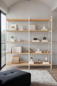 Mobitopya Bd Nilamu Atlantik Çam 150 Cm Kitaplık, Organizer, Ofis, 5 Raflı Kitaplık 150*170*34 Cm
