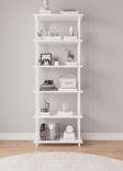 Mobitopya Çevir Kur 65 Cm Beyaz Kitaplık Bd 65*177*29 Cm