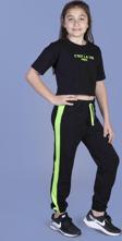 Toontoy Kız Çocuk Crop Model Eşofman Takımı