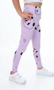 Toontoy Kız Çocuk Baskılı Tayt