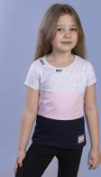 Toontoy Kız Çocuk Garnili Nakış Detaylı Tişört