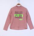 Toontoy Kız Çocuk Ballet Club Baskılı Sweatshirt 