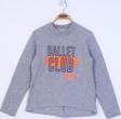 Toontoy Kız Çocuk Ballet Club Baskılı Sweatshirt 
