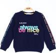 Toontoy Kız Çocuk Always Baskılı Sweatshirt 