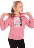 Toontoy Kız Çocuk Baskılı Sweatshirt