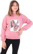 Toontoy Kız Çocuk Baskılı Sweatshirt