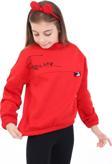 Toontoy Kız Çocuk Baskılı Sweatshirt