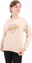 Toontoy Kız Çocuk Baskılı Sweatshirt