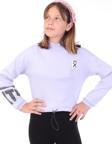 Toontoy Kız Çocuk Baskılı Sweatshirt
