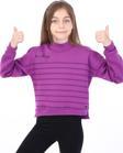 Toontoy Kız Çocuk Baskılı Sweatshirt