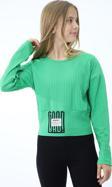 Toontoy Kız Çocuk Baskılı Sweatshirt