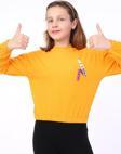Toontoy Kız Çocuk Baskılı Sweatshirt