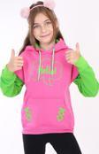 Toontoy Kız Çocuk Baskılı Sweatshirt