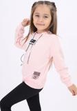 Toontoy Kız Çocuk Baskılı Sweatshirt