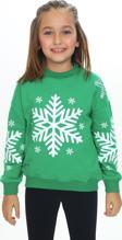 Toontoy Kız Çocuk Baskılı Sweatshirt