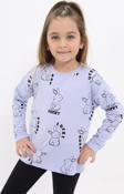 Toontoy Kız Çocuk Baskılı Sweatshirt