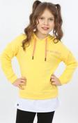 Toontoy Kız Çocuk Do Not Give Up Nakışlı Sweatshirt