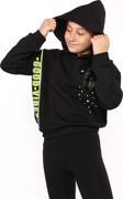 Toontoy Kız Çocuk İçi Pamuklu Baskılı Sweatshirt