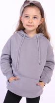 Toontoy Kız Çocuk Kanguru Cepli Sweatshirt