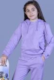 Toontoy Kız Çocuk Kapüşonlu Kanguru Cepli Sweatshirt