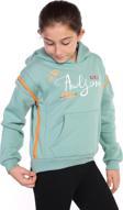 Toontoy Kız Çocuk Kapüşonlu Fermuar Detaylı Baskılı Sweatshirt