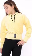 Toontoy Kız Çocuk Kapüşonlu Kadife Sweatshirt