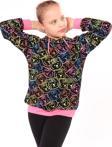 Toontoy Kız Çocuk Komple Baskılı Sweatshirt