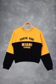 Toontoy Kız Çocuk Mıamı Baskılı Sweatshirt