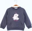 Toontoy Kız Çocuk Kuzu Baskılı Sweatshirt 
