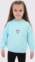 Toontoy Kız Çocuk Nakışlı Sweatshirt