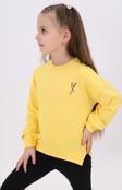 Toontoy Kız Çocuk Nakışlı Sweatshirt