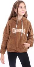 Toontoy Kız Çocuk Nakışlı Sweatshirt