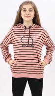 Toontoy Kız Çocuk Nakışlı Sweatshirt