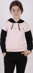 Toontoy Kız Çocuk Relax Baskılı Sweatshirt