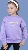 Toontoy Kız Çocuk Sırtı Baskılı Sweatshirt