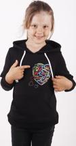 Toontoy Kız Çocuk Stronger Baskılı Sweatshirt 