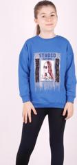 Toontoy Kız Çocuk Studio Baskılı Sweatshirt