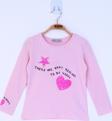 Toontoy Kız Çocuk Pul İşlemeli Sweatshirt 