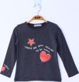 Toontoy Kız Çocuk Pul İşlemeli Sweatshirt 