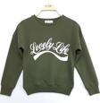 Toontoy Kız Çocuk Sweatshirt Lovely Life Baskı