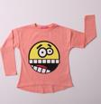 Toontoy Kız Çocuk Sweatshirt Smile Baskılı