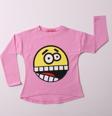 Toontoy Kız Çocuk Sweatshirt Smile Baskılı