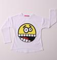 Toontoy Kız Çocuk Sweatshirt Smile Baskılı